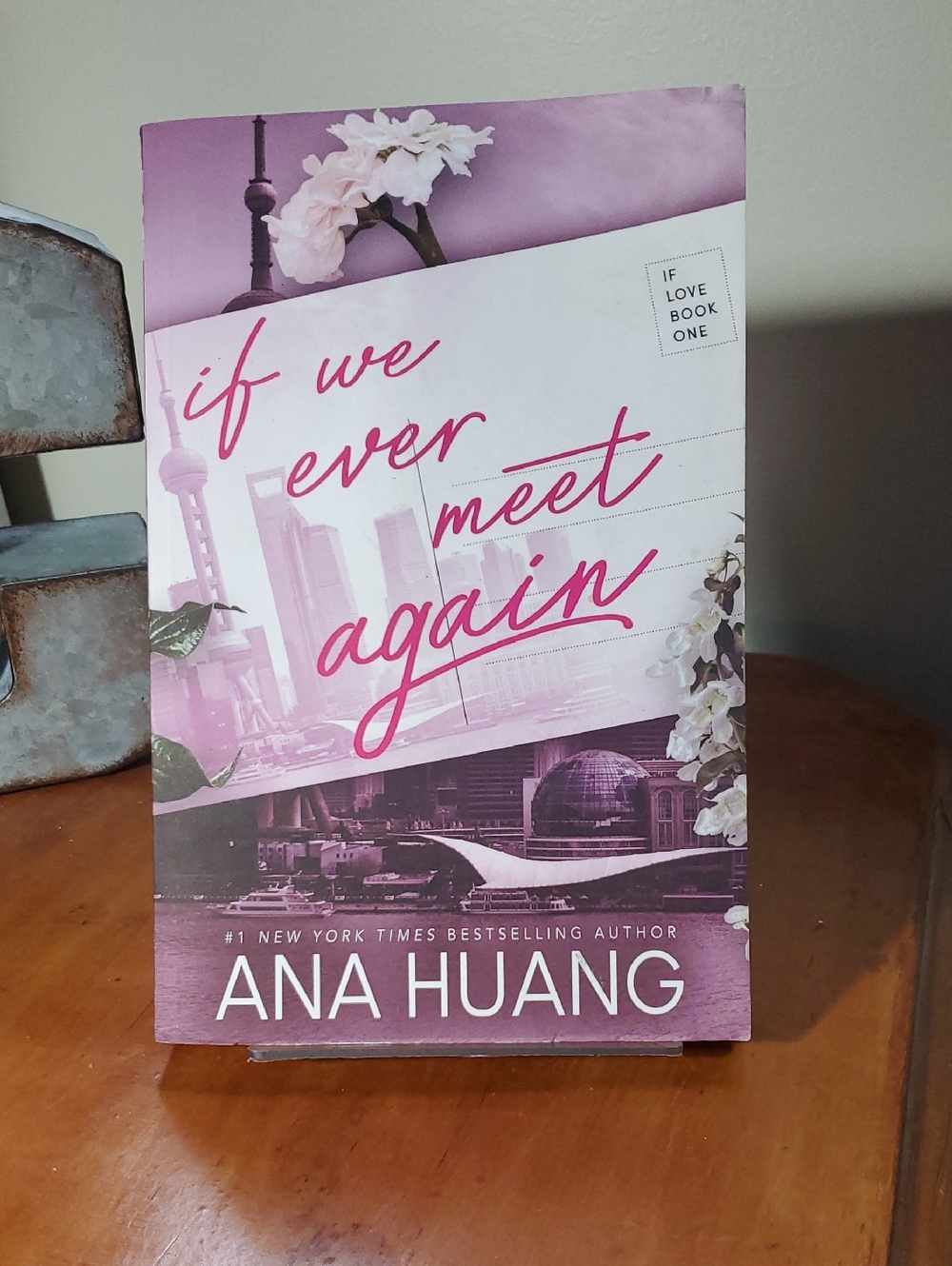 If We Ever Meet Again - Pink Decorative Book Cover